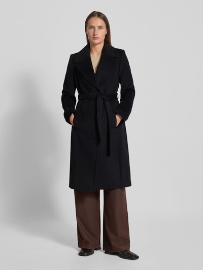 Lauren Ralph Lauren Mantel mit Reverskragen und Bindegürtel Black 4
