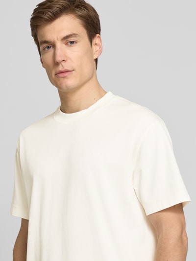 Marc O'Polo Regular fit T-shirt van katoen Offwhite - 3