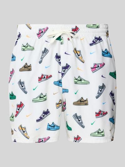 Nike Badehose mit elastischem Bund Offwhite 1