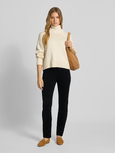 Christian Berg Woman Spodnie materiałowe z 5 kieszeniami Czarny 1