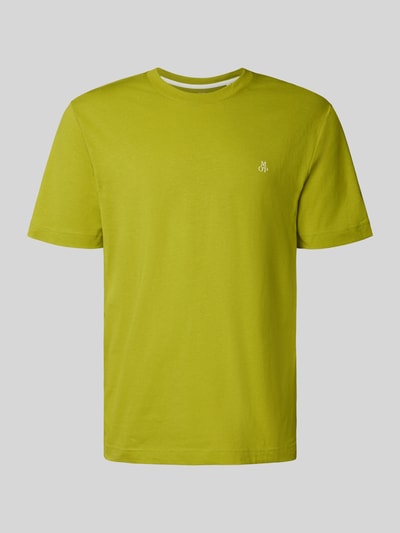 Marc O'Polo Regular fit T-shirt van puur katoen Mosterdgeel - 2