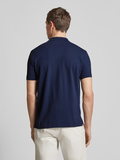 Polo Ralph Lauren Regular Fit Poloshirt mit Label-Stitching Modell 'JOHNNY' Marine 5