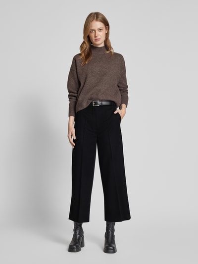 Max Mara Studio Culotte mit Bügelfalten Modell 'BURANO' Black 1