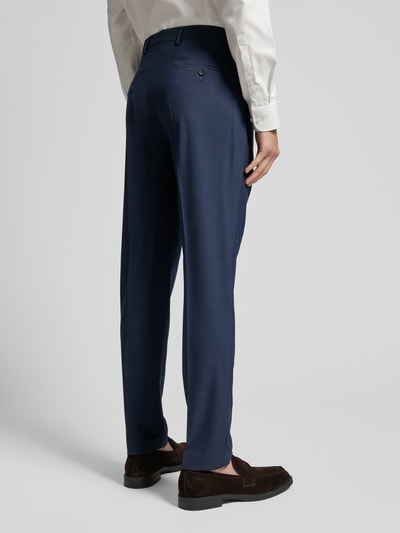 s.Oliver BLACK LABEL Slim Fit Anzughose mit Hahnentritt-Muster Modell 's.O ULTIMATE' Marine 5