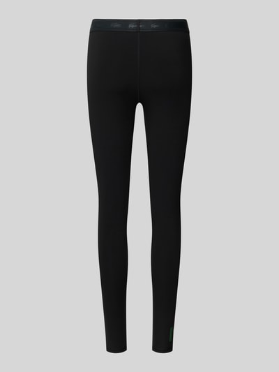 Lacoste Sport Slim fit sport-legging met logoprint Zwart - 3
