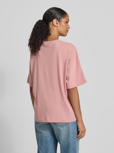 JAKE*S STUDIO WOMAN Oversized T-Shirt mit Motiv-Stitching Altrosa 5