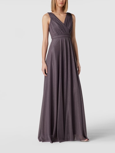 TROYDEN COLLECTION Abendkleid mit schimmernder Optik Lavender 4