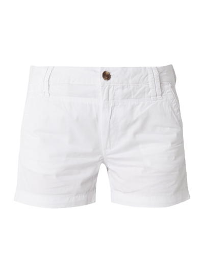 Pepe Jeans Shorts mit geknöpften Paspeltaschen Weiss 2