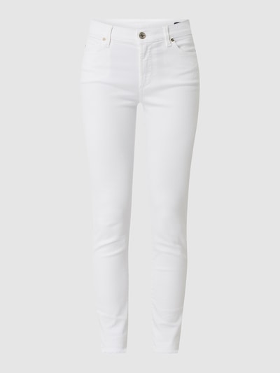 JOOP! Slim Fit Jeans mit Stretch-Anteil Modell 'Sol' Weiss 2