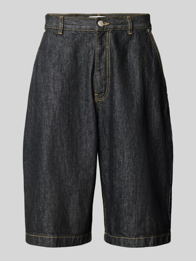 REVIEW Baggy Fit Jeans Shorts mit Gürtelschlaufen - Jorts Black 2