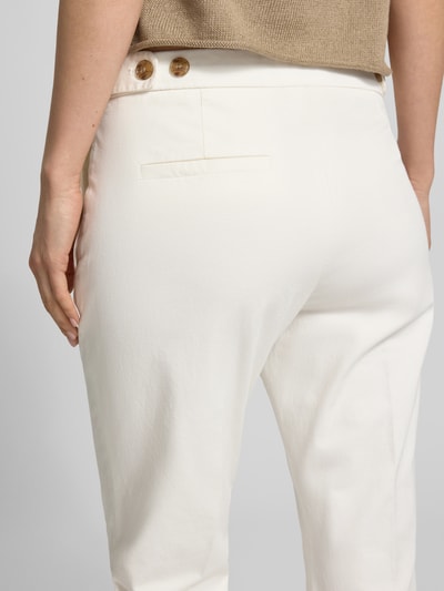 windsor. Broek met persplooien Offwhite - 3