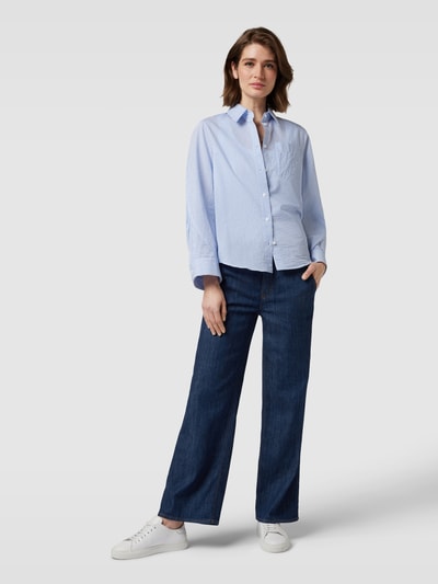 ROSNER Jeans mit Knopf- und Reißverschluss Modell 'AUDREY' Dunkelblau 1