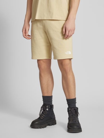 The North Face Regular Fit Sweatshorts mit Label-Print Modell 'ZUMU' Beige 4