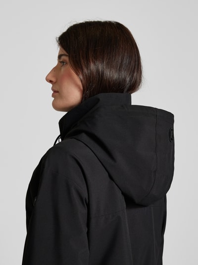 khujo Mantel mit Reißverschlusstaschen Modell 'ERTHE' Black 3