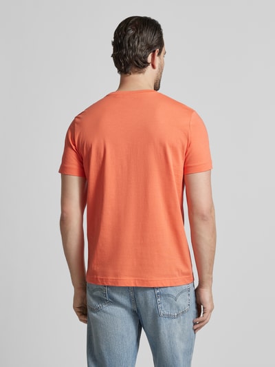 Tom Tailor Regular Fit T-Shirt aus reiner Baumwolle Koralle 5