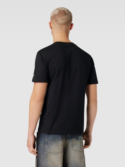 Replay T-Shirt mit Label-Print Anthrazit 5