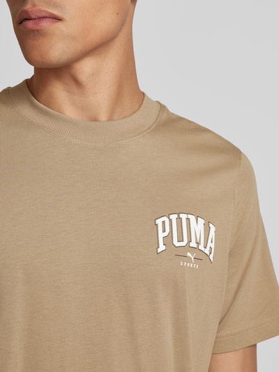 PUMA PERFORMANCE T-shirt met labelprint Beige - 3