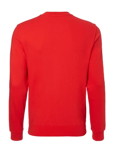 EA7 Emporio Armani Sweatshirt mit Logo-Print Rot 3