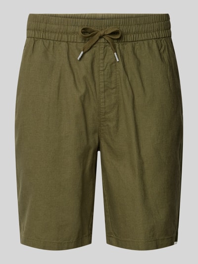 Matinique Shorts mit elastischem Bund Modell 'barton' Khaki 2