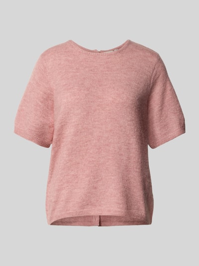 ICHI Gebreide pullover met ronde hals, model 'KAMARA' Rosé - 2