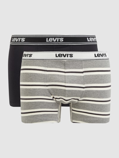 Levi's® Boxershort met stretch in set van 2  Middengrijs - 1