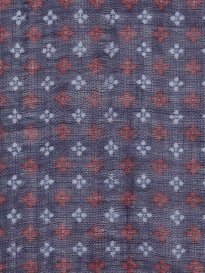Ascot Sjaal van wol Blauw - 3