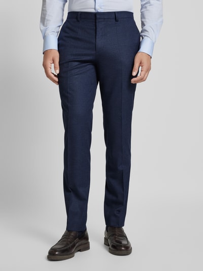 HUGO Slim fit pantalon met klepzakkn, model 'Arti/Hesten' Marineblauw - 6