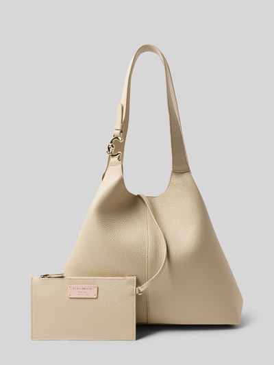 Coccinelle Handtasche mit Tragehenkel Sand 2