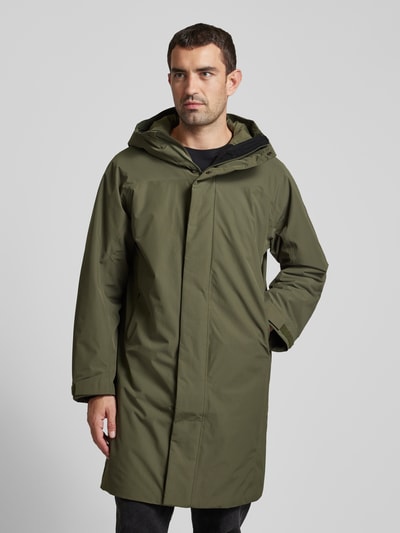 PEAK PERFORMANCE Parka z wpuszczanymi kieszeniami model ‘Treeline’ Oliwkowy 4