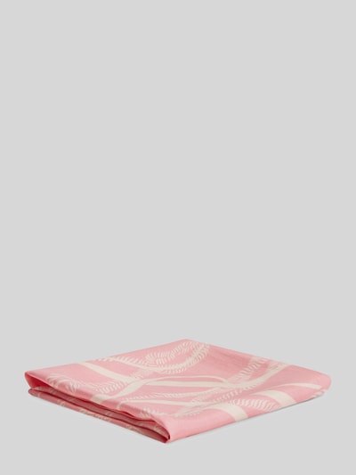 Tommy Hilfiger Tuch aus reiner Seide mit Logo-Print Pink 3