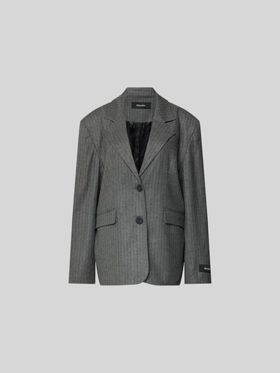 black palms Relaxed Fit Blazer aus Viskose-Mix Marine 2
