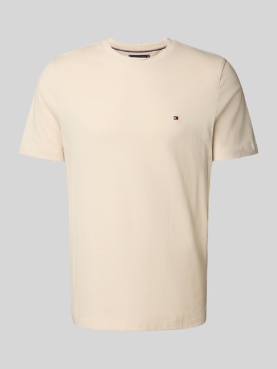 Tommy Hilfiger Regular Fit T-Shirt aus reiner Baumwolle Offwhite 2