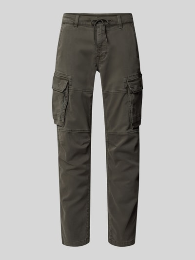 PME Legend Skinny Fit Cargohose mit Tunnelzug Modell 'Expedizor' Khaki 2