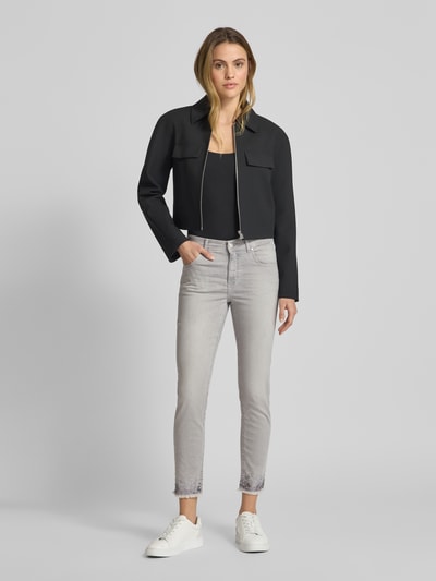 Angels Slim fit jeans met verkort model, model 'ORNELLA' Lichtgrijs - 1