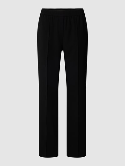 Mango Flared Cut Hose mit Bügelfalten Modell 'CHARLI' Black 2