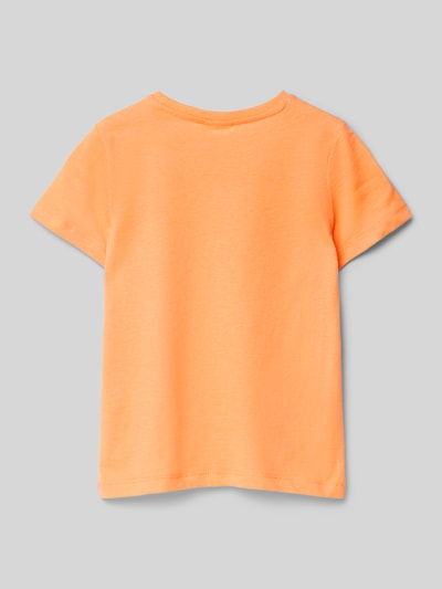 s.Oliver RED LABEL T-Shirt mit Fotoprint Apricot 3