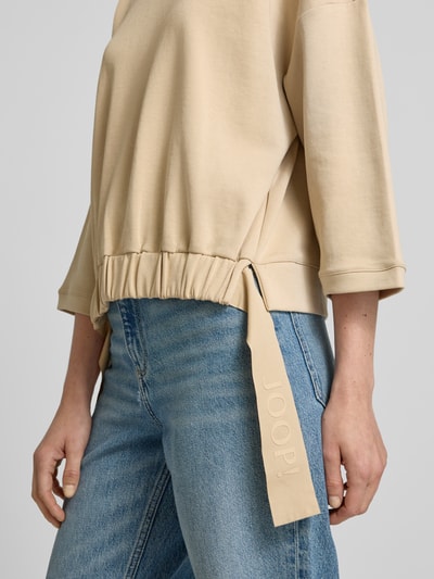 JOOP! Sweatshirt mit 3/4-Arm Modell 'CARINA' Beige 3