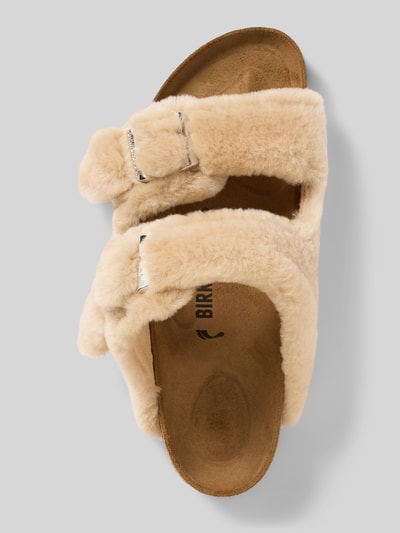 Birkenstock Klapki ze skóry naturalnej model ‘Arizona’ Piaskowy 3