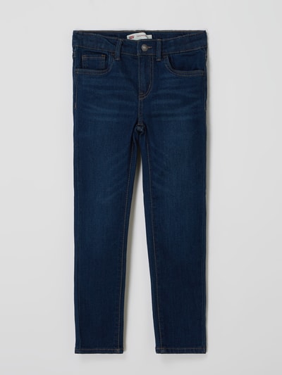 Levi’s® Kids Super Skinny Fit Jeans mit Stretch-Anteil Modell '710' Jeansblau 1