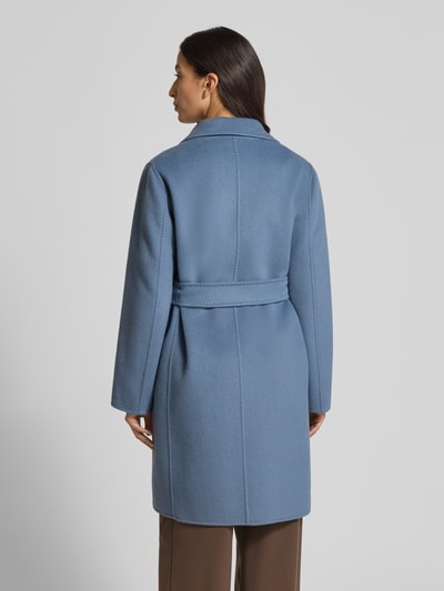 Marella Taillierter Mantel aus Woll-Mix Modell 'PANCIA' Rauchblau 5