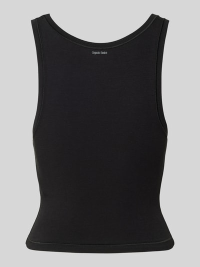 ORGANIC BASICS Slim fit tanktop met katoen Zwart - 3