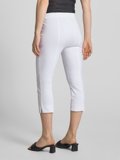 STEHMANN Caprihose aus Viskose-Mix Modell 'INA' Weiss 5