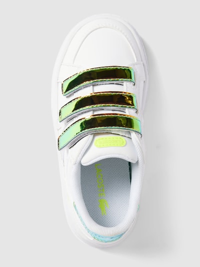 Lacoste Sneaker mit Label-Detail Weiß 4