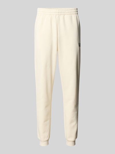 EA7 Emporio Armani Sweatbroek met elastische band Offwhite - 2