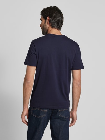 Napapijri T-Shirt mit Label-Stitching Marine 5