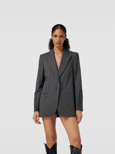 Lala Berlin Blazer mit Streifenmuster Anthrazit 4