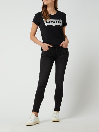 Levi's® T-shirt met logo Zwart - 1