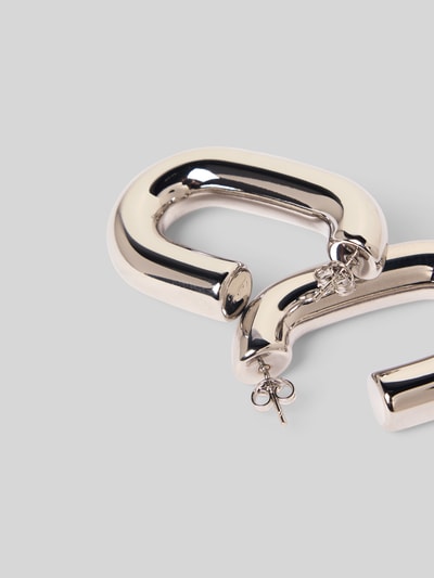 Rabanne Ohrringe mit Steckverschluss Silber 3