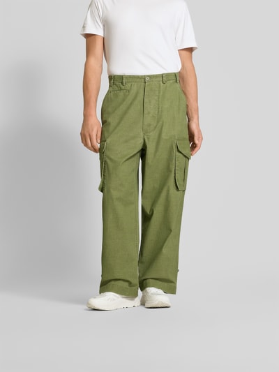 Kenzo Cargohose mit aufgesetzten Pattentaschen Khaki 4