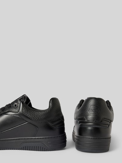 Balr. Sneakers van leer met labeldetail, model 'The Club Urban Cup' Zwart - 2